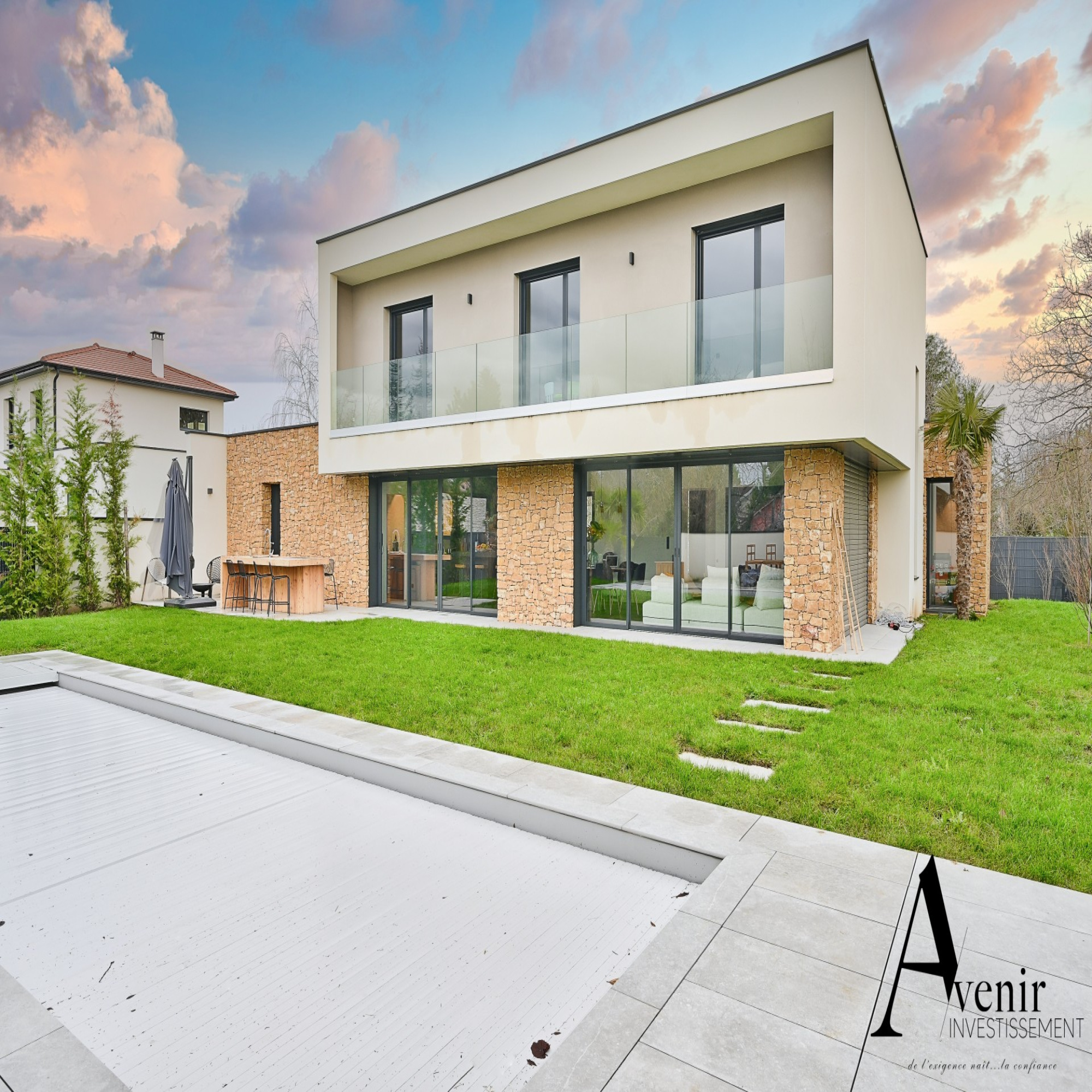 location ST DIDIER AU MONT D'OR MAISON T5 187m2 sur TERRAIN 1000 m2